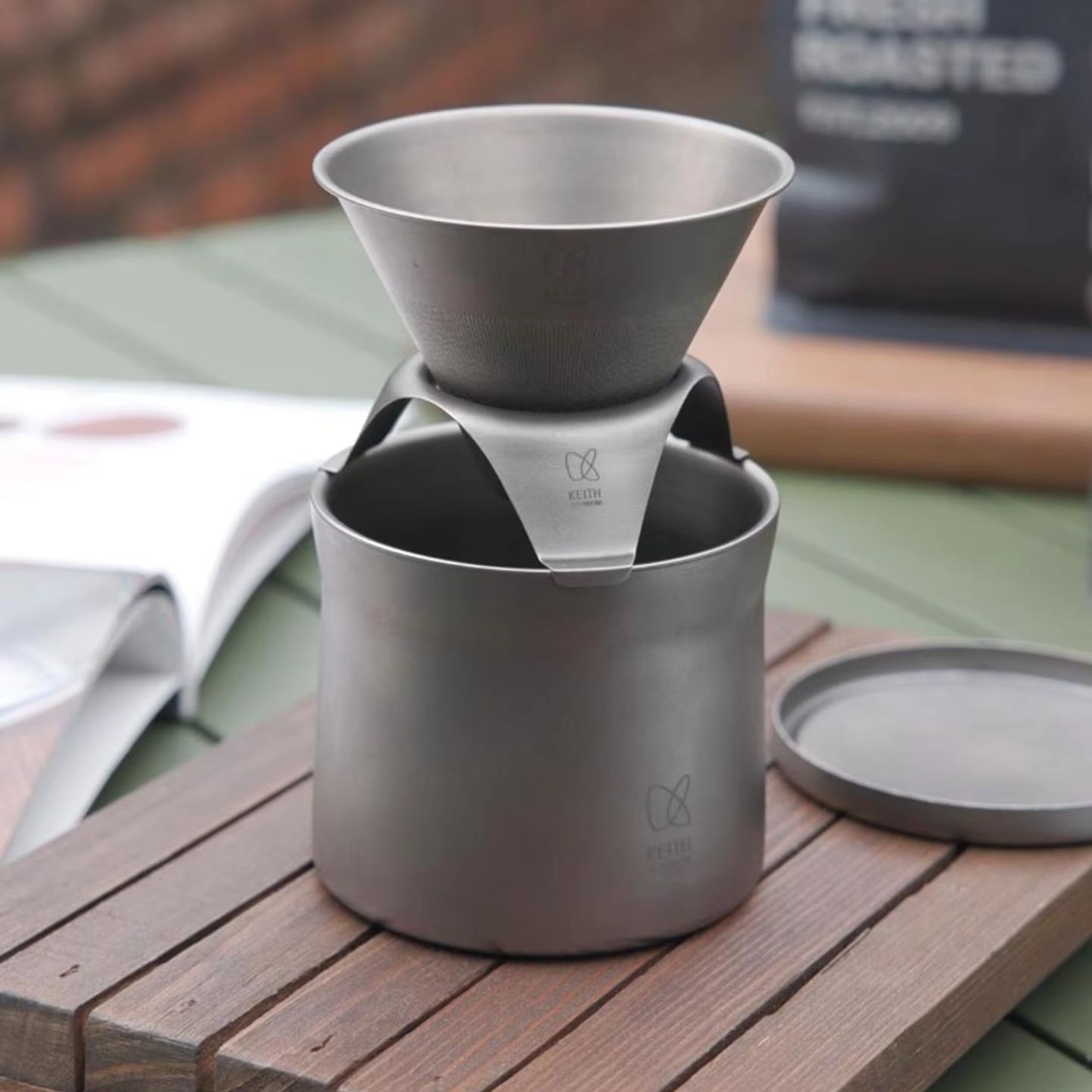 KEITH Titanium Hand Drip Coffe - огляд і ціна Outdoor Camping Wallpaper