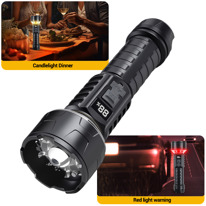 COB LED Flashlight Rechargeabl - огляд і ціна Outdoor Camping Lantern