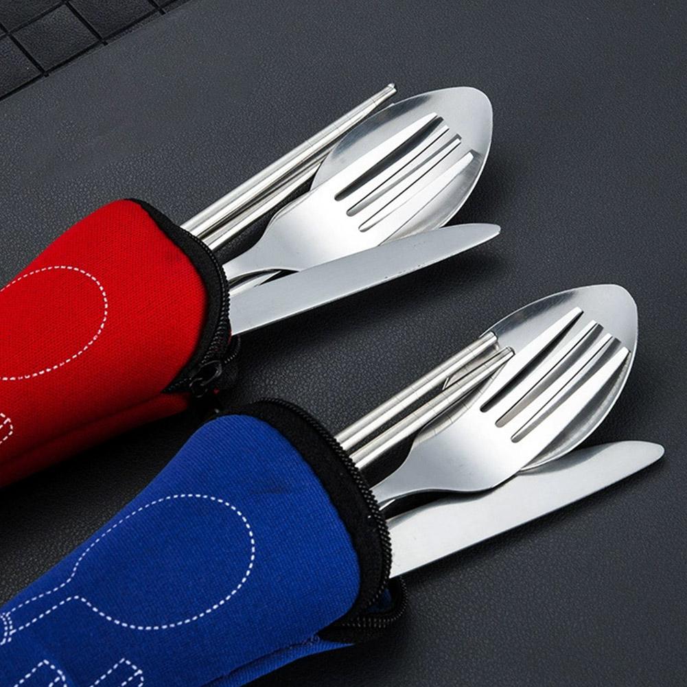 Picnic Set Tableware Washable  - огляд і ціна Outdoor Camping Dining Set