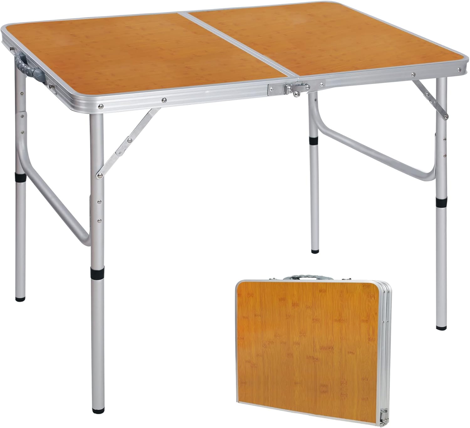 Adjustable Height 35x24-Inch F - огляд і ціна Outdoor Camping Cooking Table