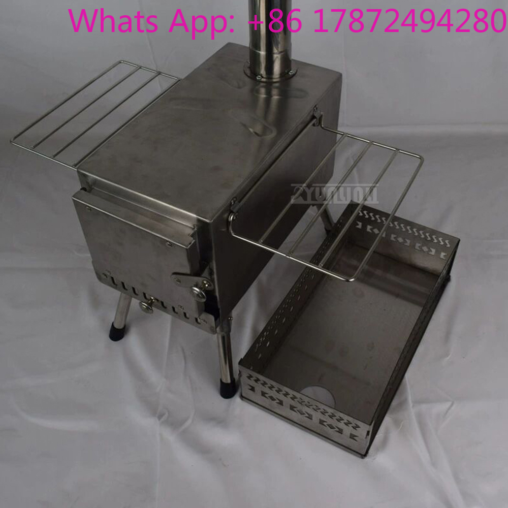 Portable Wood-burning Heating  - огляд і ціна Outdoor Camping Wood Burning Stove