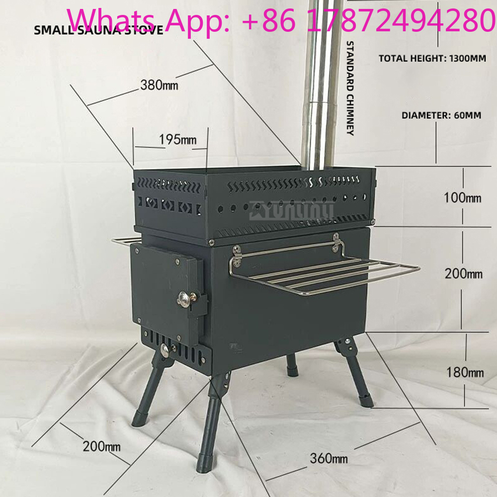 Portable Wood-burning Heating  - огляд і ціна Outdoor Camping Wood Burning Stove
