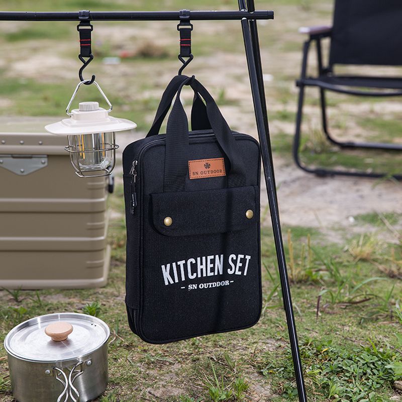 8pcs Camping Kitchen Cookware  - огляд і ціна Outdoor Camping Dining Set