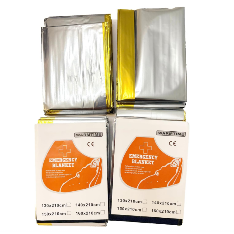 4 Pack Gold Silver Mylar Emerg - огляд і ціна Emergency Mylar Blanket