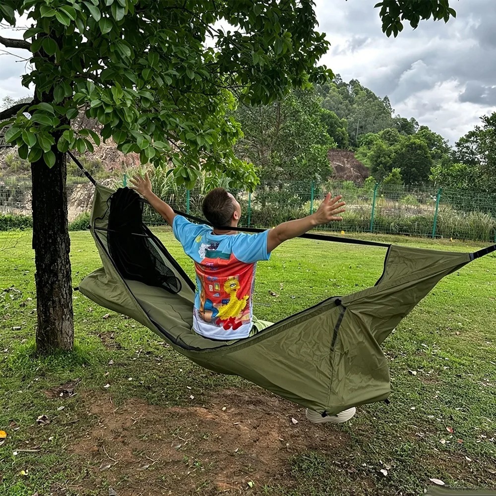Flat Hammock with Mosquito Net - огляд і ціна Camping Hammock