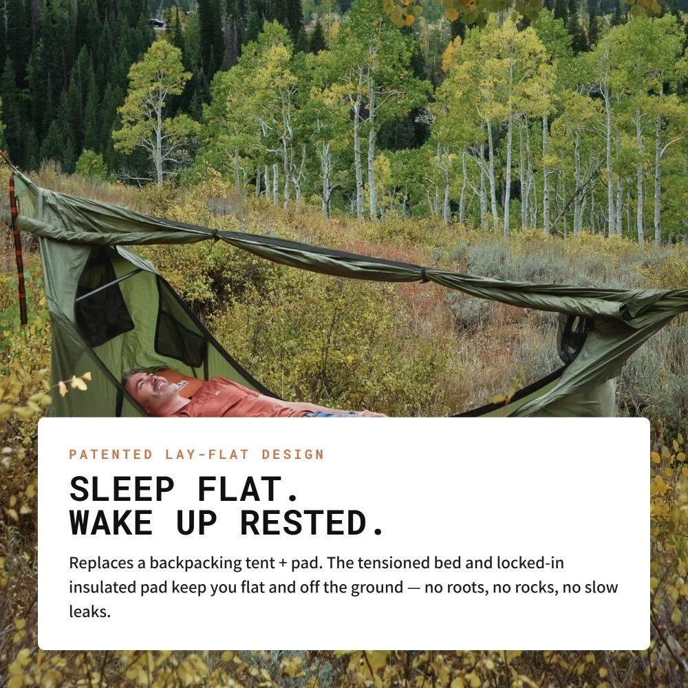 Flat Hammock with Mosquito Net - огляд і ціна Camping Hammock