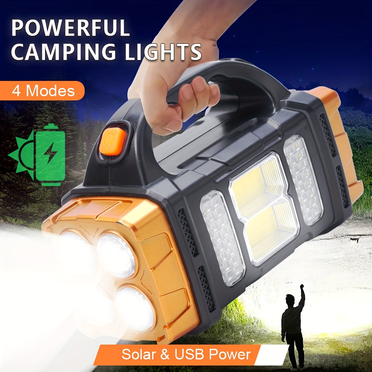 New Upgrade Rechargeable High  - огляд і ціна Outdoor Camping Decor