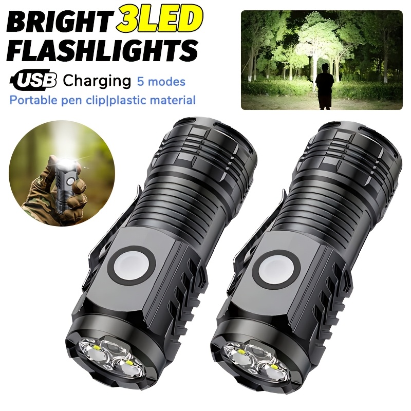 Portable Mini LED Handheld Fla - огляд і ціна Outdoor Camping Decor