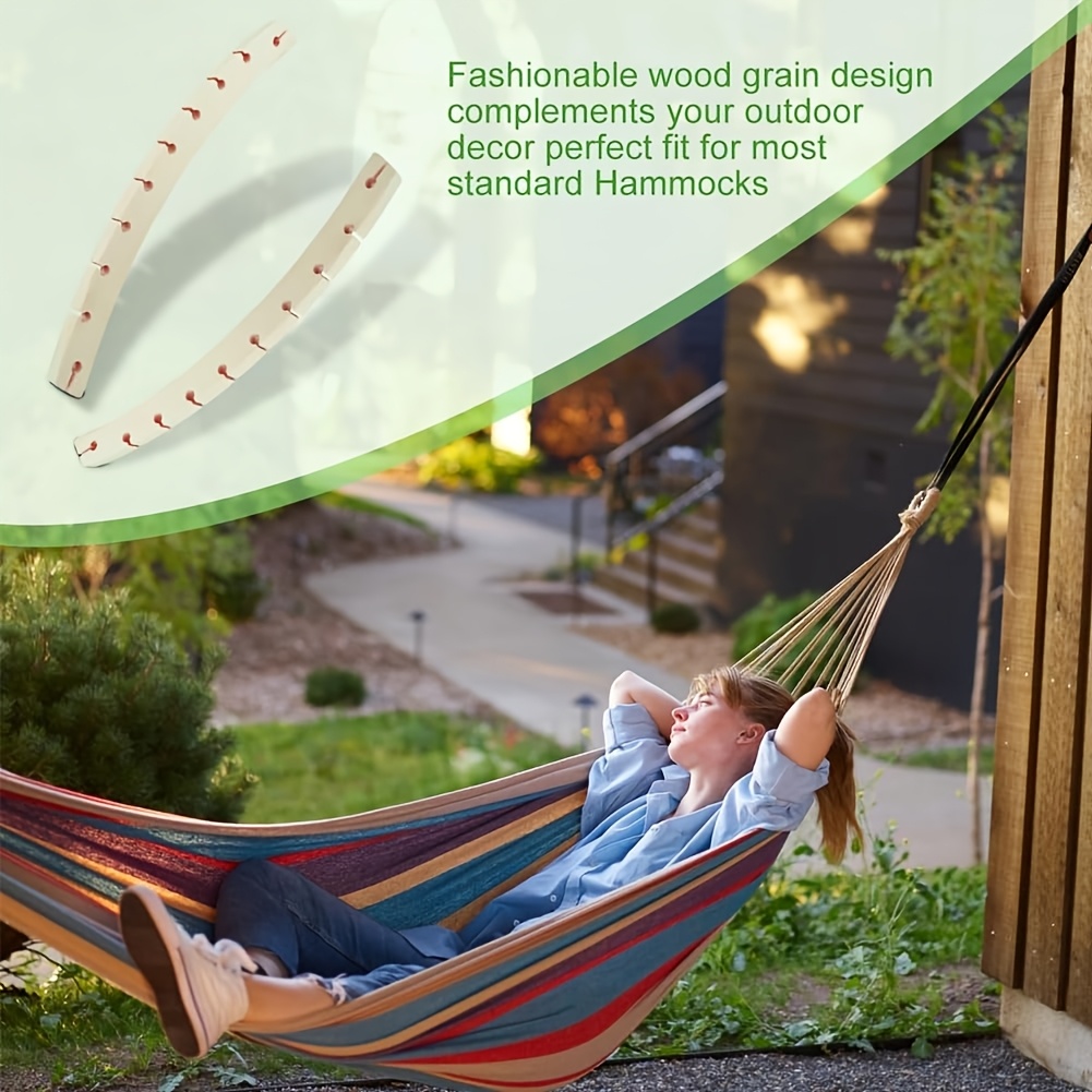 2Pcs Detachable Wooden Hammock - огляд і ціна Camping Hammock