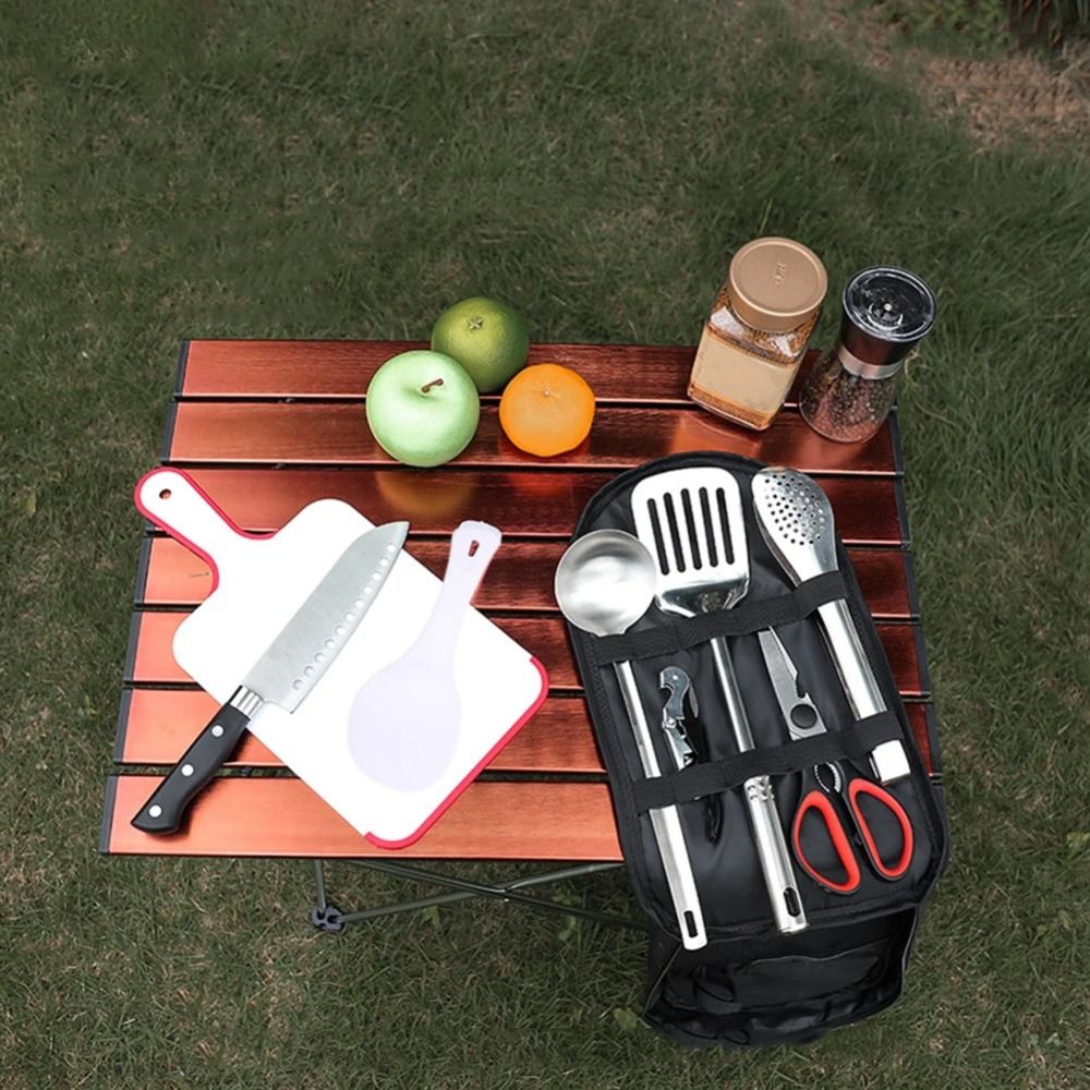 2024 Picnic Utensil Set Storag - огляд і ціна Outdoor Camping Dining Set