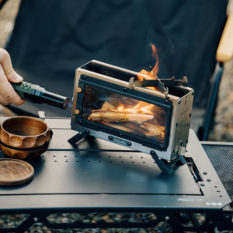 Goout Springhill Wood Stove Po - огляд і ціна Outdoor Camping Wood Stove