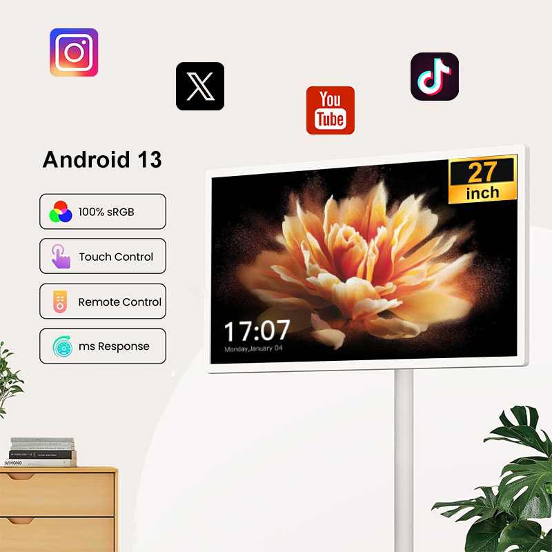 27-Inch White Outdoor Smart EL - огляд і ціна Outdoor Camping Tv