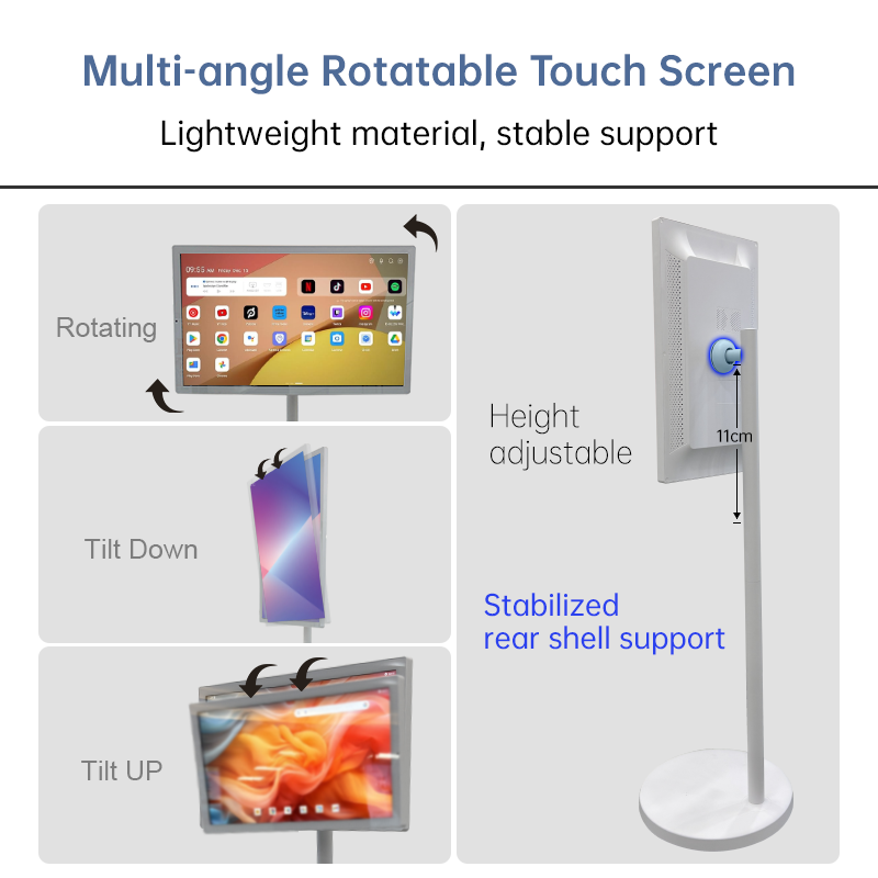 27-Inch White Outdoor Smart EL - огляд і ціна Outdoor Camping Tv