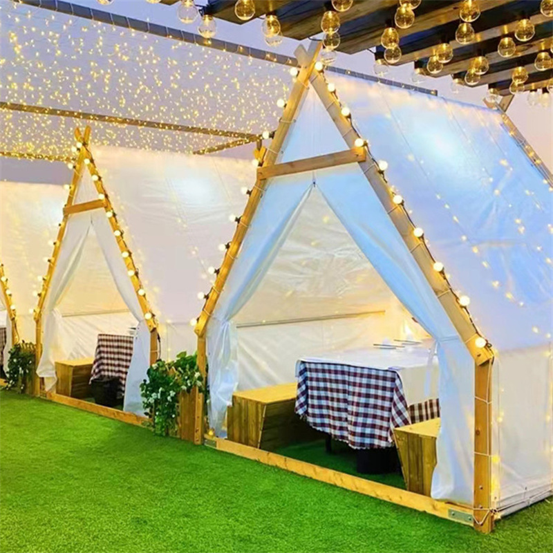 Luxury A Frame Glamping Tent W - огляд і ціна Outdoor Camping And Glamping