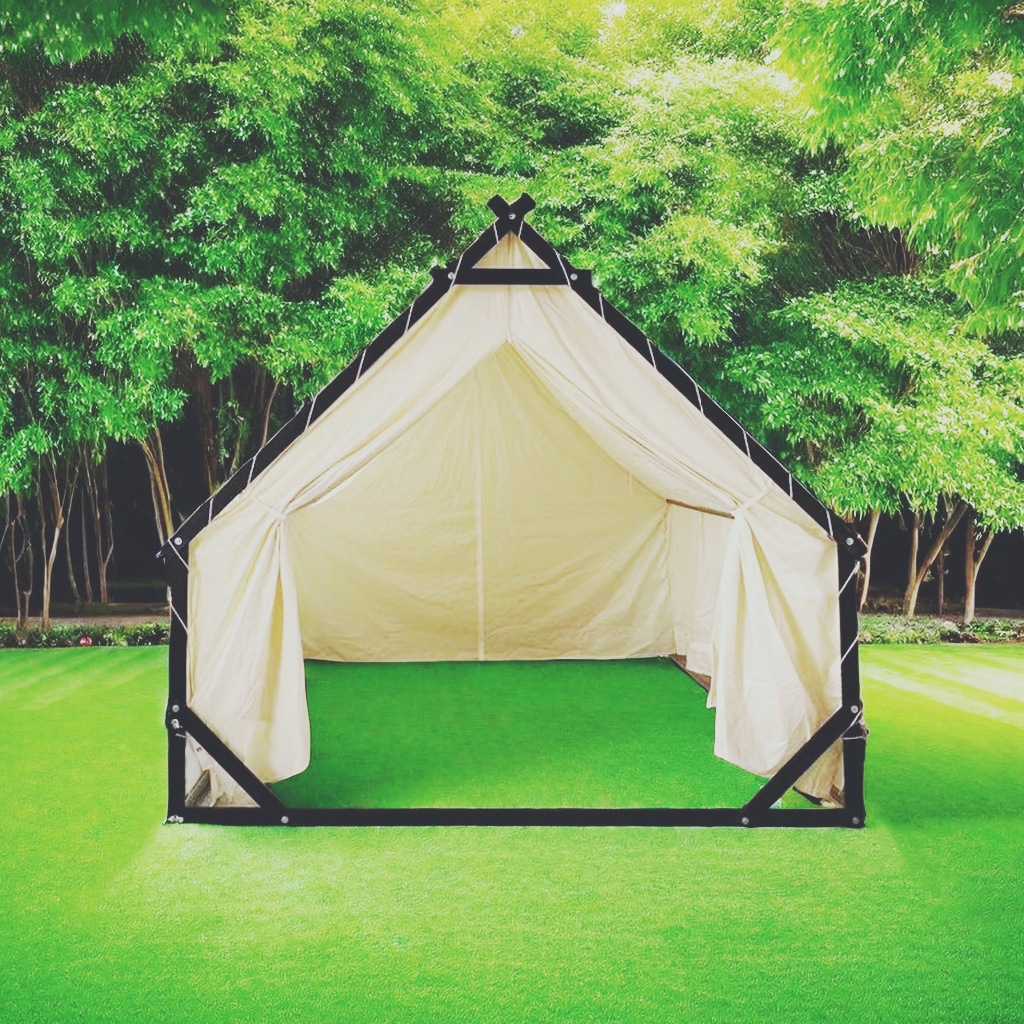 Luxury A Frame Glamping Tent W - огляд і ціна Outdoor Camping And Glamping