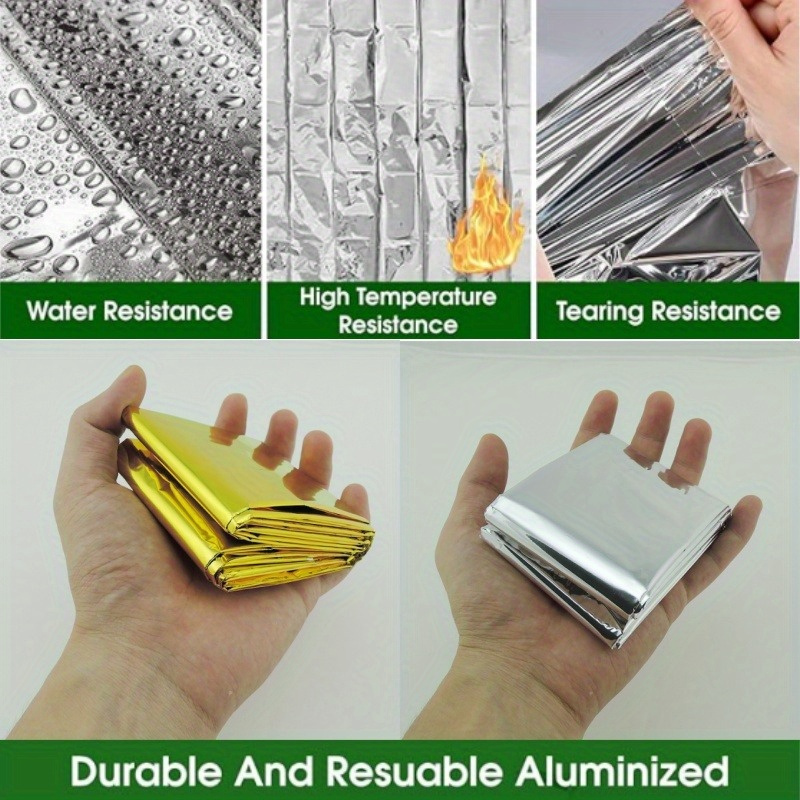 Emergency Mylar Insulation Bla - огляд і ціна Emergency Mylar Blanket