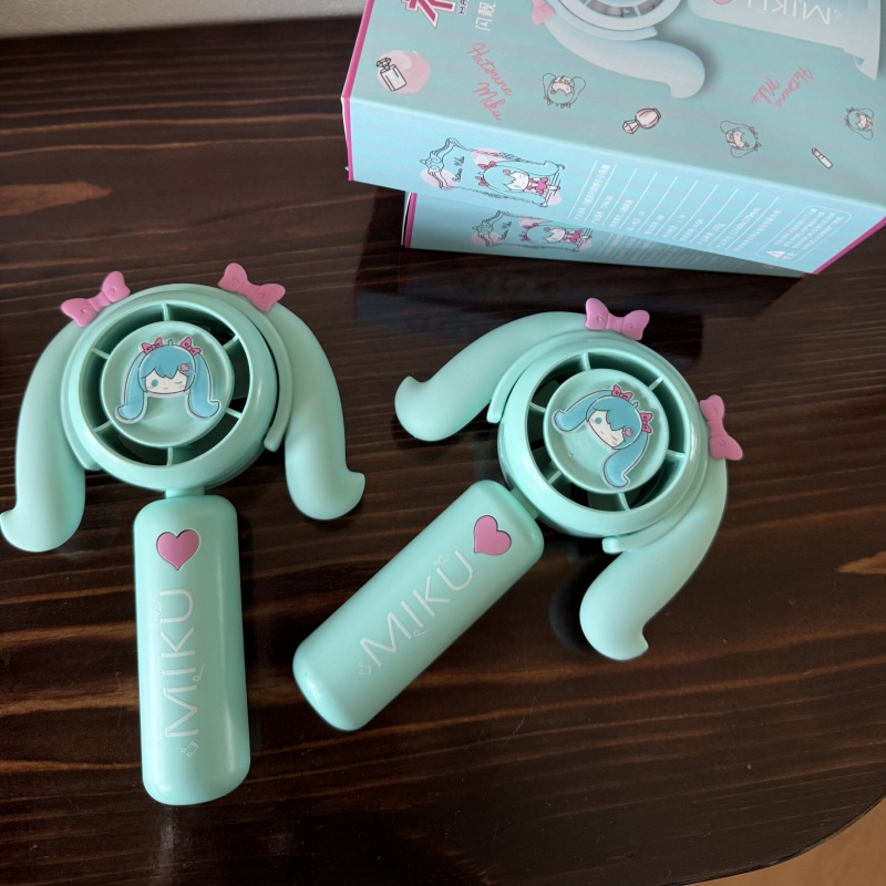 Hatsune Miku Mini Handheld Fan - огляд і ціна Outdoor Camping Tv