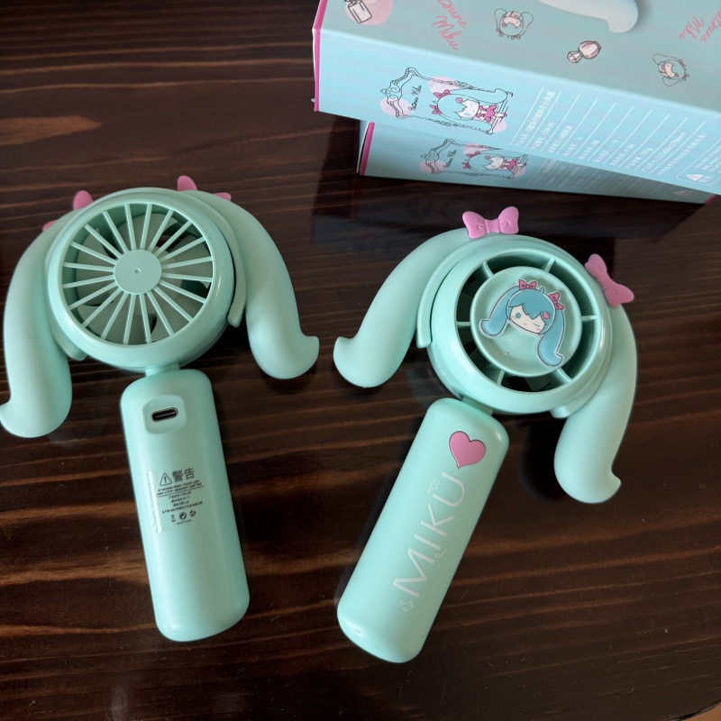 Hatsune Miku Mini Handheld Fan - огляд і ціна Outdoor Camping Tv