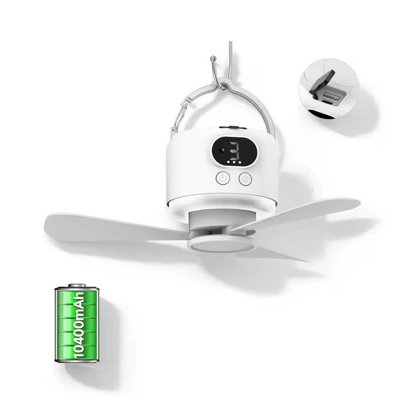 10400Mah Rechargeable Portable - огляд і ціна Outdoor Camping Fan