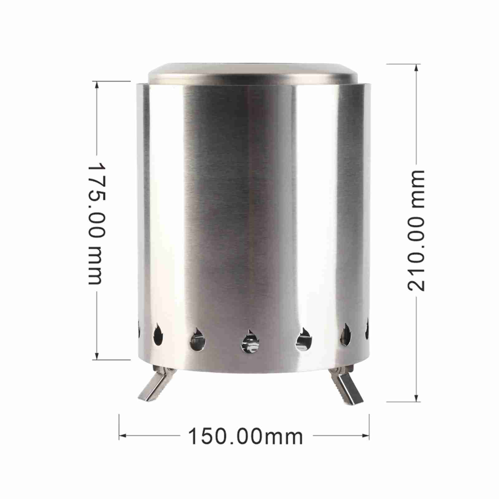 Backpacking Wood Stove Outdoor - огляд і ціна Outdoor Camping Wood Stove