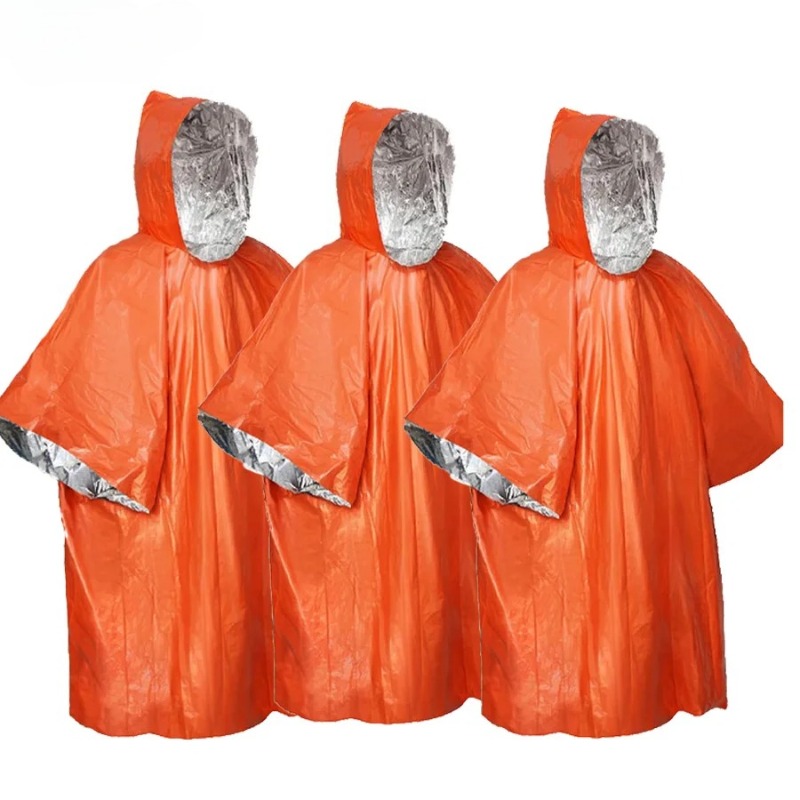 1-5PCS Multifunctional Surviva - огляд і ціна Emergency Mylar Blanket