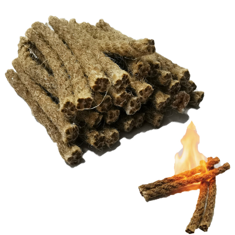 Outdoor Mini Wax Hemp Rope Por - огляд і ціна Outdoor Camping Wood Burning Stove