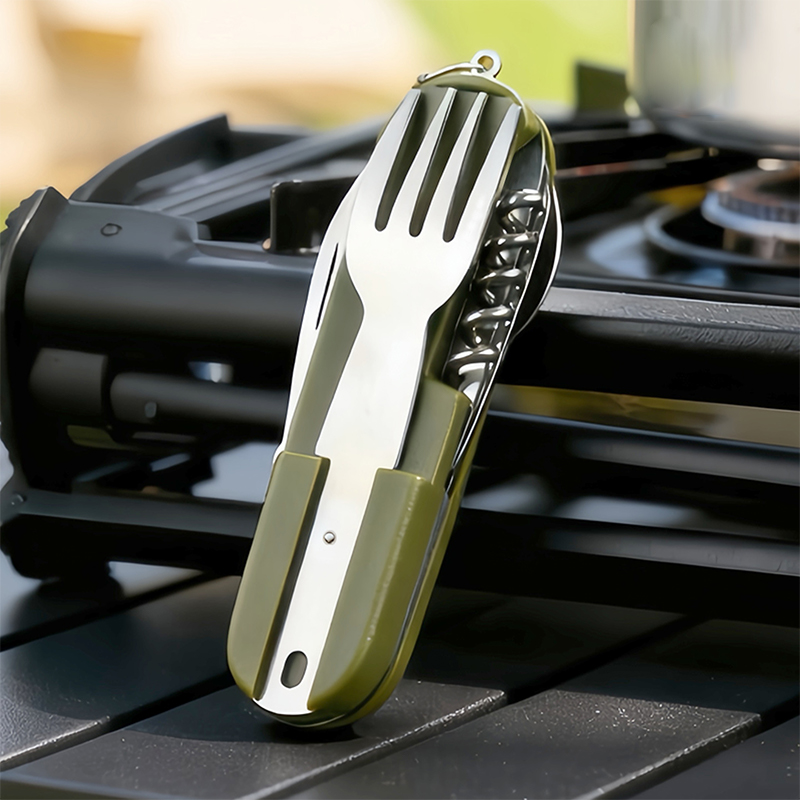 New Stainless Steel 7In1 Campi - огляд і ціна Outdoor Camping Dining Set