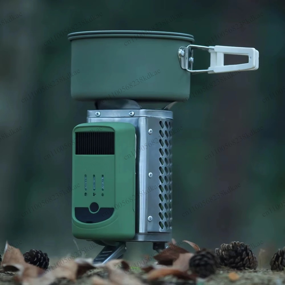 Smokeless Portable Wood Campin - огляд і ціна Outdoor Camping Wood Stove