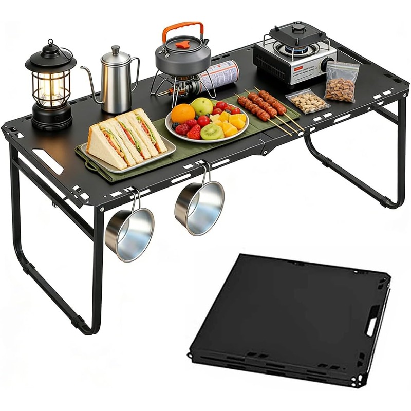 Camping Table Adjustable Foldi - огляд і ціна Outdoor Camping Cooking Table
