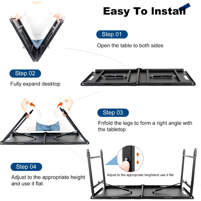 Camping Table Adjustable Foldi - огляд і ціна Outdoor Camping Cooking Table