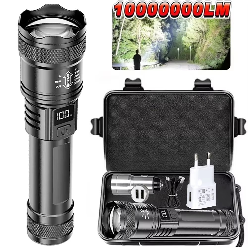 Rechargeable LED Flashlight Zo - огляд і ціна Outdoor Camping Decor