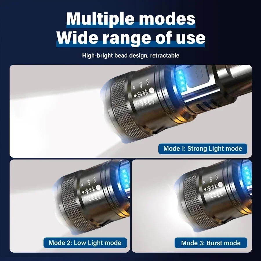 Tactical LED Flashlight 2000LM - огляд і ціна Outdoor Camping Decor