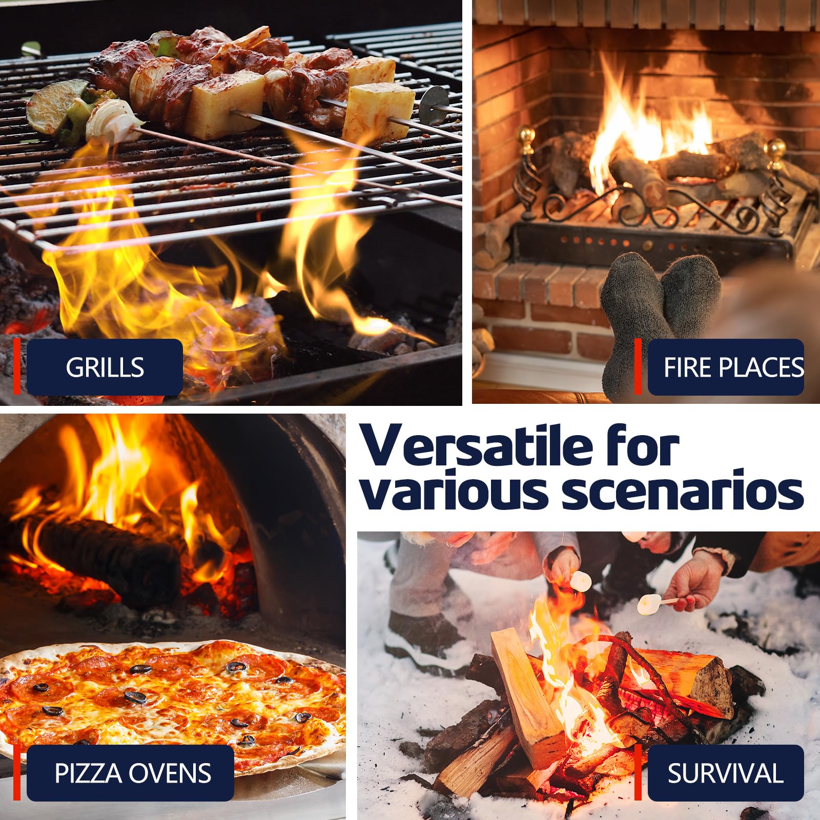 Waterproof Instant Ignition Fi - огляд і ціна Outdoor Camping Wood Stove