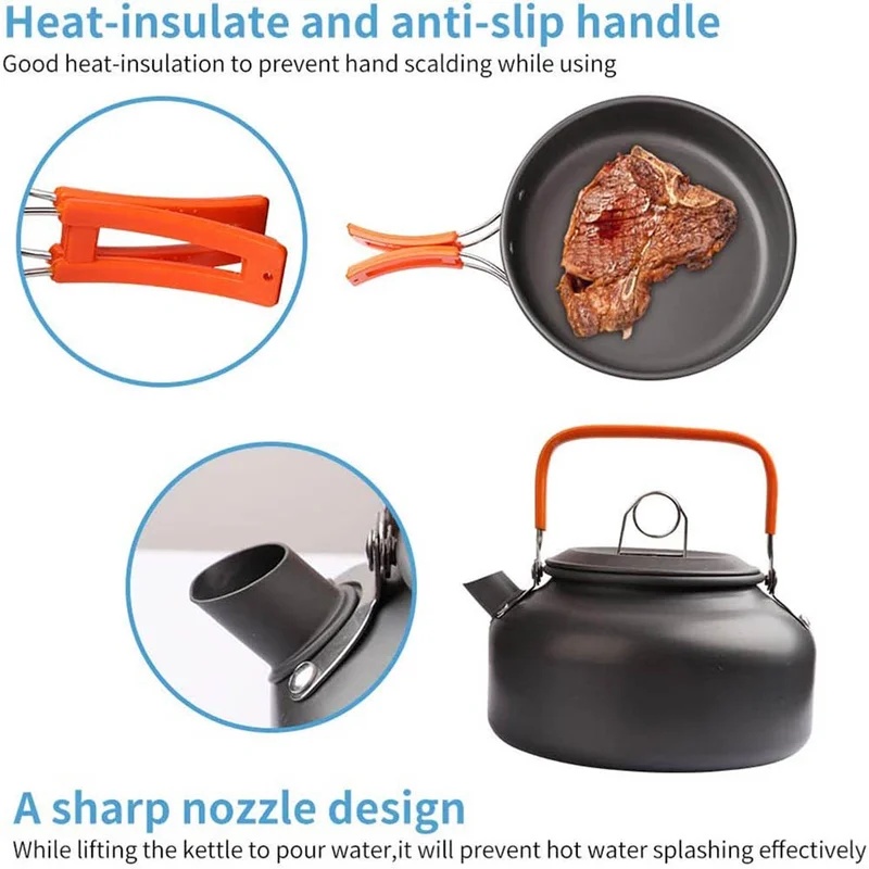 Camping Cooking set Camping Co - огляд і ціна Outdoor Camping Dining Set