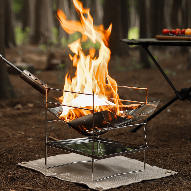 Wood Burning Camping Stove Por - огляд і ціна Outdoor Camping Wood Burning Stove