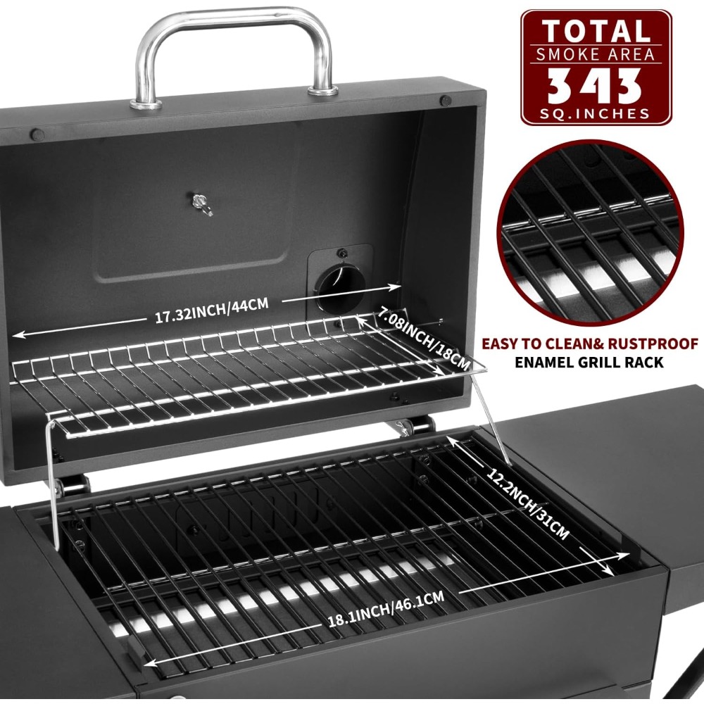 US Shipping Charcoal Grill wit - огляд і ціна Outdoor Camping Cooking Table